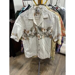 Vintage Pacific Legend Beach Shirt made in Hawaii 100% cotton size L NOC2477
